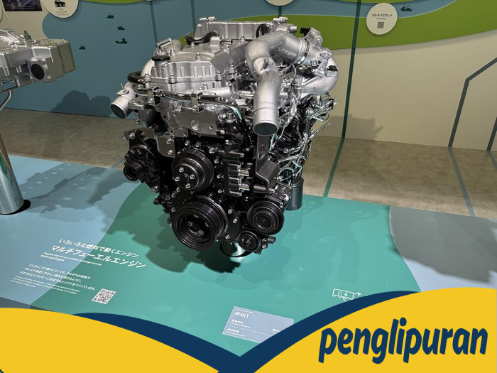 Isuzu Perkenalkan Mesin Multi-Fuel Inovatif di Japan Mobility Show 2025