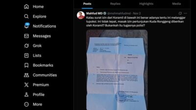 **Surat Izin Keramaian Koramil Arcamanik Ditegur Mantan Menko, Apakah Ini Pelanggaran Tupoksi?**