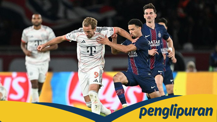 **PSG Vs Bayern: Die Roten Bungkam Le Parisiens 2-1 dengan 10 Pemain**