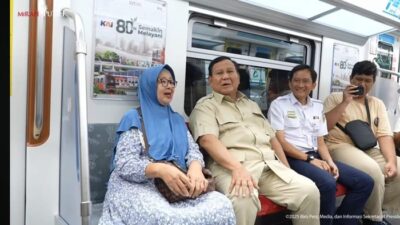 Kesan Prabowo Naik KRL Manggarai-Tanah Abang – Update 1