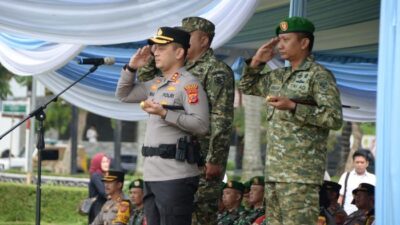 Gelar Apel Siaga, Polres Bogor-Forkopimda Bersatu Tunggangi Bencana