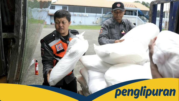 BPBD Tabur 1.600 Kg Garam di Langit Jakarta, Modifikasi Cuaca Hadapi Bencana Ekstrem