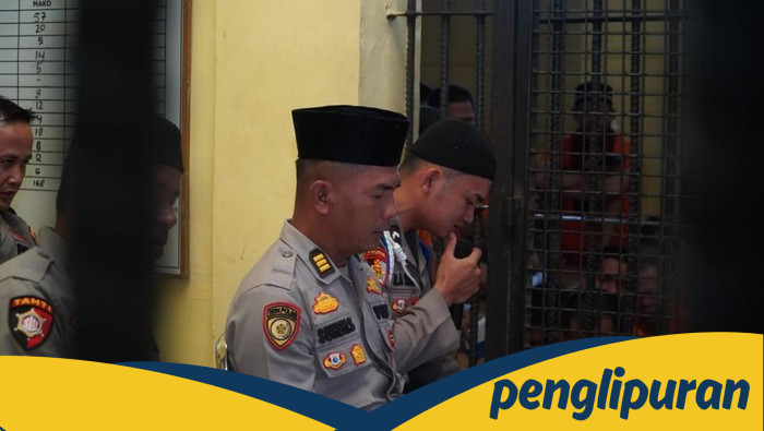 Polres Rohul Ajak Tahanan Rutan Bertobat Melalui Pengajian
