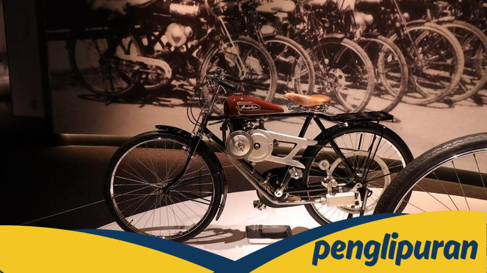 **Bertemu Motor Pertama Honda di Dunia: Type A dengan Desain Sepeda Kumbang**