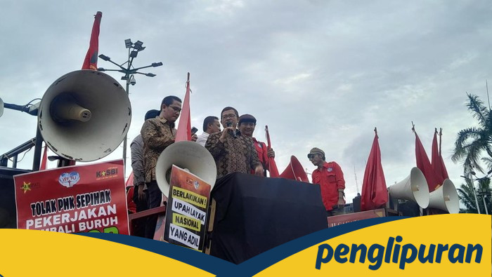Ketua BAM DPR Temui Massa Buruh, Setuju Ubah UU Ketenagakerjaan - Update 1