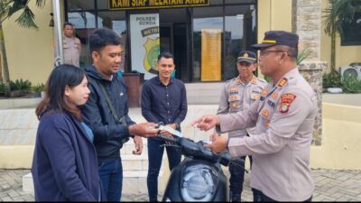 Pria di Jakut Polisikan Adik Ipar, Motor Digadai, Berakhir Damai
