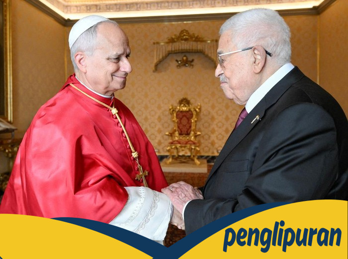 Perdana, Paus Leo Bertemu Presiden Palestina di Vatikan: Bicara Gaza, Apa yang Dilakukan Paus?
