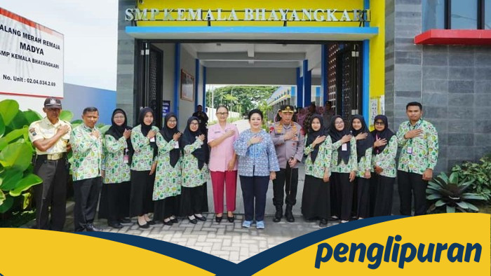 Kapolri: Fasilitas IFP dari Presiden RI Diterima SMP Kemala Bhayangkara