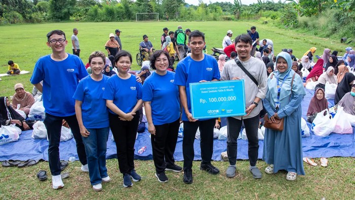 Atomy Indonesia Berbagi Kasih, Donasikan Rp 100 Juta untuk Dhuafa, Gerakan Kebaikan yang Menginspirasi!