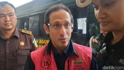 **Berkas Perkara Dilimpahkan, Nadiem Ungkit Momen Upacara Hari Pahlawan**