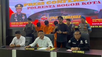 10 Pelaku Tawuran Antara KKG vs SJI di Bogor Ditangkap Polisi