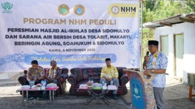 “NHM: Solusi Ganda untuk Kao Barat, Masjid & Air Bersih untuk Kehidupan Sosial yang Lebih Baik”