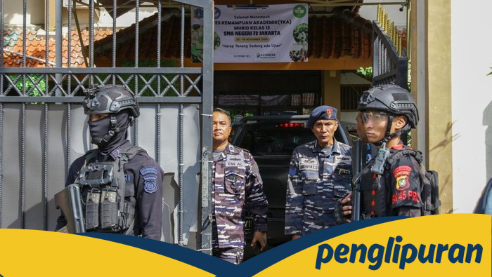 Lihat dari Internet, Terduga Pelaku Rakit Sendiri Peledak SMAN 72 Jakarta - Update 1