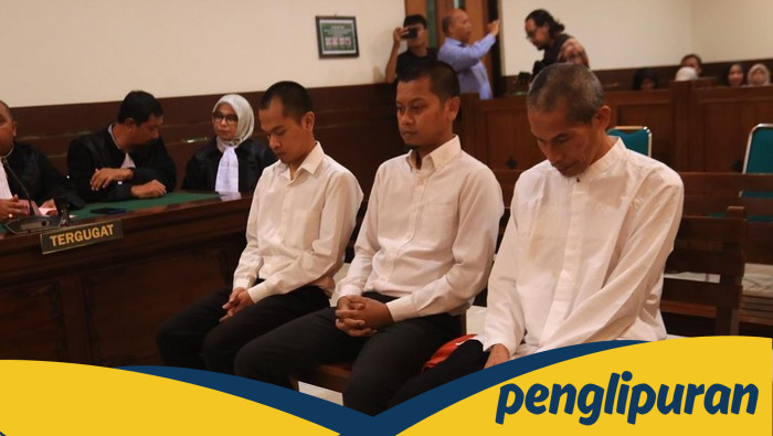 3 'Mas-Mas Pelayaran' Dituntut 1 Tahun Bui dalam Kasus Aniaya Pacar Ojol Sleman
