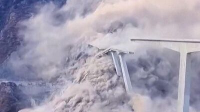 Jembatan Hongqi China Runtuh, Pemerintah Diminta Bertanggung Jawab