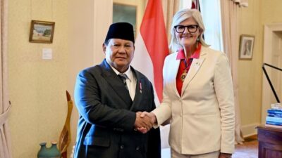 Setelah Albanese, Prabowo Gelar Pertemuan Sensitif dengan Gubernur Jenderal Australia di Admiralty House