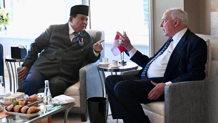 Prabowo Bertemu Eks PM Australia Paul Keating, Akui Dapat Banyak Masukan - Update 1