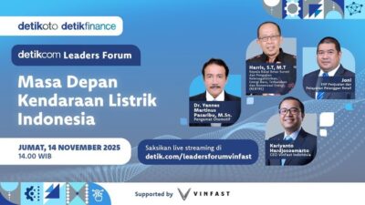 “RI Siap Menjadi Raksasa EV Global? Menilik Potensi RI Jadi Pemain Utama Kendaraan EV di detikcom Leaders Forum”
