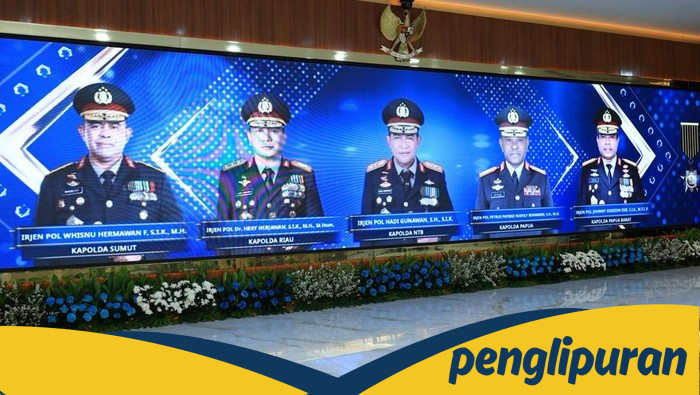 Kapolda Riau hingga Papua Barat Terima Anugerah Bintang Bhayangkara Pratama - Update 1