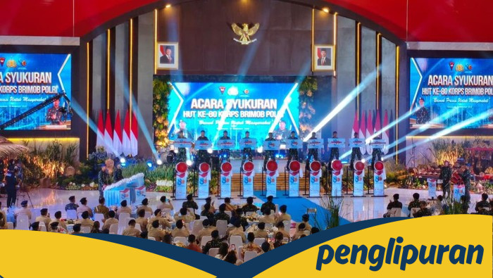 **Kapolri Hadiri Syukuran HUT Ke-80 Korps Brimob Polri, Sigit Prabowo Pimpin Acara Bersejarah**