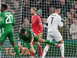 **Ronaldo Terima Kartu Merah dalam Pertemuan Sengit dengan Irlandia**