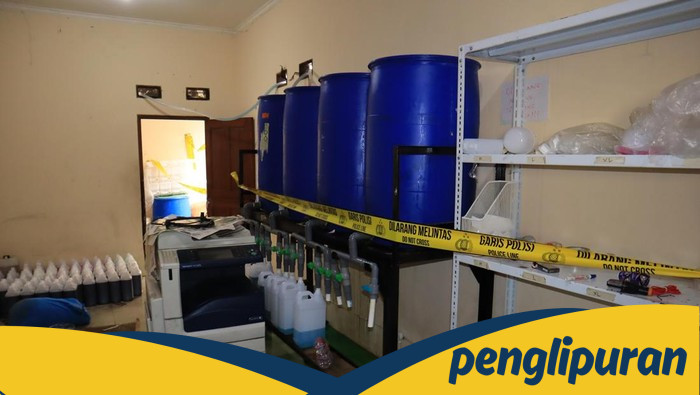 Polisi Gerebek 'Pabrik' Sabun Cair Palsu Jiplak Merek Terkenal di Bekasi: Bongkar Produksi Ilegal dengan Bahan Kimia