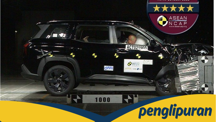 **Mitsubishi Destinator Dites Tabrak, Raih 5 Bintang ASEAN NCAP**