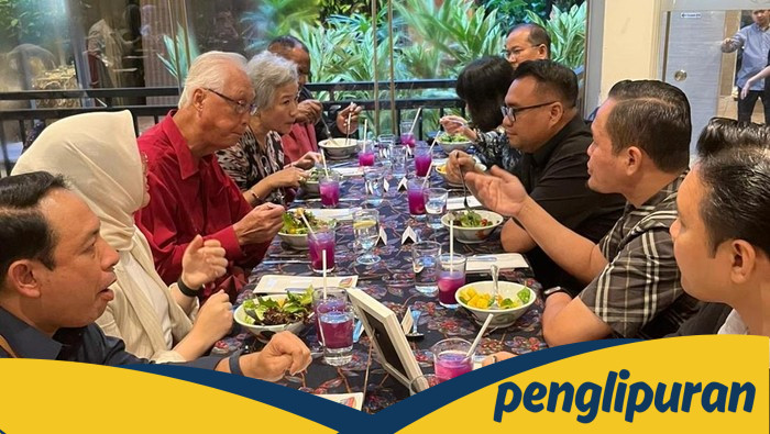 Mantan PM Singapura & Walkot Pekanbaru Gelar Makan Malam, Bicarakan Masa Depan Kota!