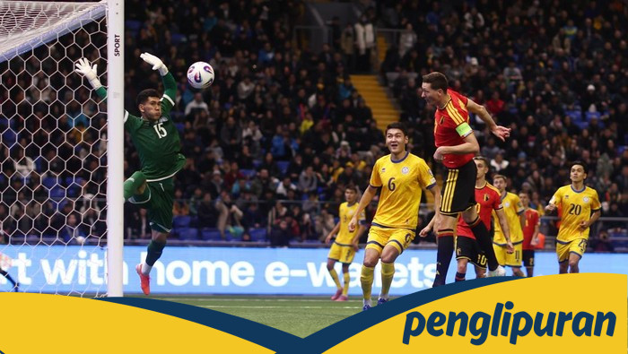 **Kazakhstan Vs Belgia 1-1: Trossard dan Rekan Tak Bisa Kunci Tiket Piala Dunia di Astana Arena**