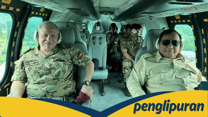 Prabowo dan Raja Yordania, Keakraban yang Sudah Tujuh Dekade!