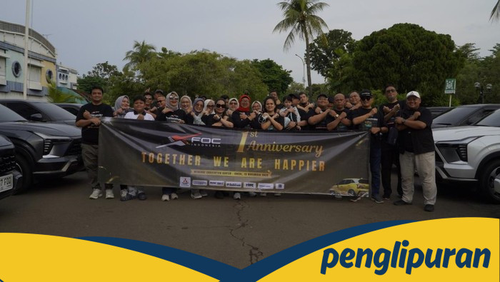 **Makin Kompak, Komunitas Pengguna Mitsubishi Xforce Rayakan Ulang Tahun ke-1**