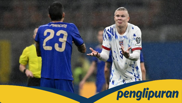 Provokasi Mancini Membuat Haaland Beraksihei di San Siro