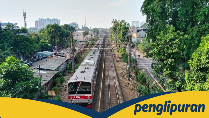Gangguan Mendorong KRL Jakarta-Bogor Jalan Bergantian di Depok
