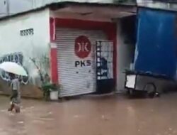 Banjir 50 Cm Guncang Kawasan Pasar Jagal Kemang, Lalin Terpaksa Dialihkan!