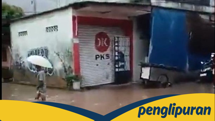 Banjir 50 Cm Guncang Kawasan Pasar Jagal Kemang, Lalin Terpaksa Dialihkan!