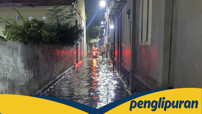 Banjir Masih Genangi Kebon Pala Jaktim Malam Ini, Warga Terdampak Sulit Beraktivitas