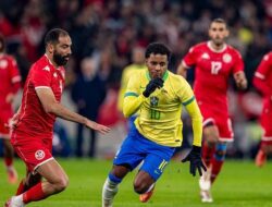 **Brasil Vs Tunisia: Tim Samba Terjegal di Stade Pierre-Mauroy, 1-1**