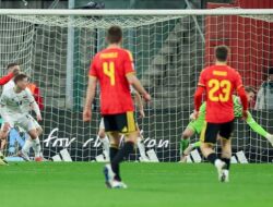 [Belgia 7-0 Liechtenstein:/momenta pesta gol, Setan Merah terbang ke Piala Dunia 2026!]