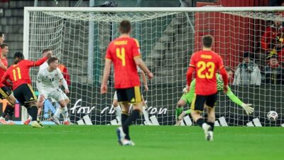 [Belgia 7-0 Liechtenstein:/momenta pesta gol, Setan Merah terbang ke Piala Dunia 2026!]