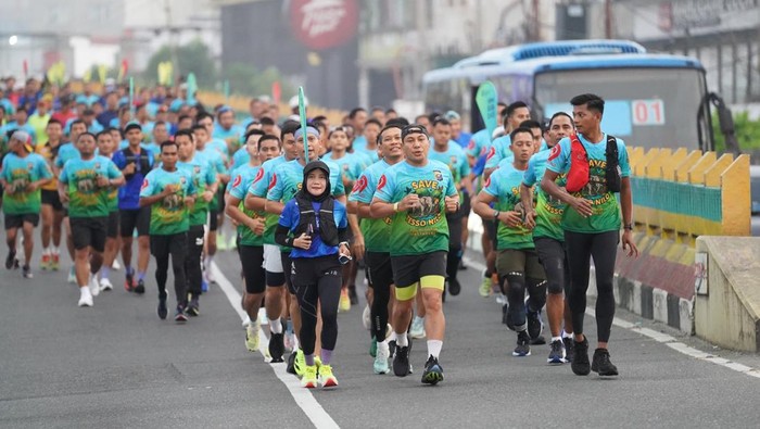 Brimob Run 8K: Lari untuk Alam, Satu Langkah Menuju Riau Lestari