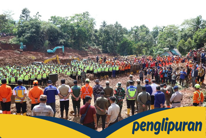 Mendagri Sampaikan Apresiasi Prabowo untuk Penanganan Longsor Cilacap - Update 1