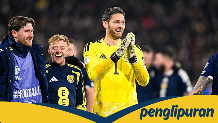 **Batal Pensiun, Craig Gordon Cetak Sejarah Bawa Skotlandia ke Piala Dunia 2026**
