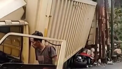 Truk Boks Gagal Nanjak Lalu Mundur dan Tabrak Motor di Bogor, 2 Orang Terluka! Ini Fakta yang Tidak Diketahui
