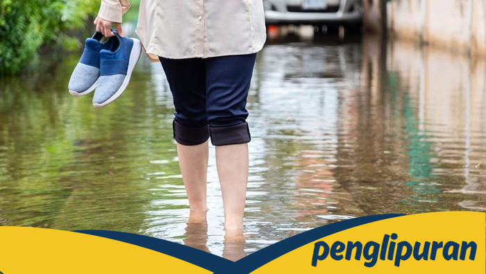 Banjir Rob Seribu Genangi 5 RT, Warga Kebanjiran Bantuan