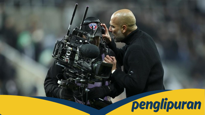 Guardiola Minta Maaf Setelah Ngamuk ke Kameramen di Kandang Newcastle