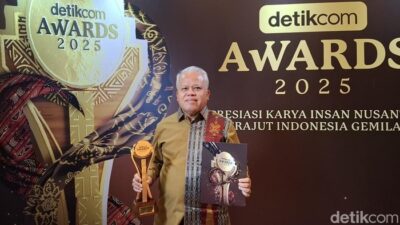 **Kajati Sumut Harli Terpilih sebagai Tokoh Pendorong Keterbukaan Informasi di detikcom Awards 2025**