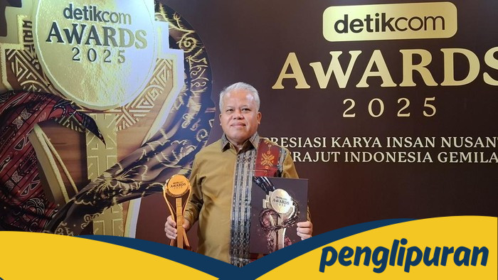 **Kajati Sumut Harli Terpilih sebagai Tokoh Pendorong Keterbukaan Informasi di detikcom Awards 2025**