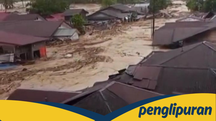 Ribuan Rumah Rusak, 2 Jembatan Putus: Dampak Banjir Bandang-Longsor di Sumut Bikin Heboh!