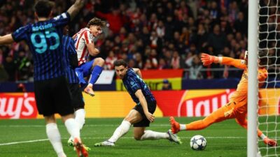 Atletico Vs Inter: Julian Alvarez Bawa Tuan Rumah Unggul di Wanda Metropolitano