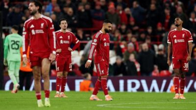 Liverpool Hancur Lebur, Kembali Dipermalukan di Anfield